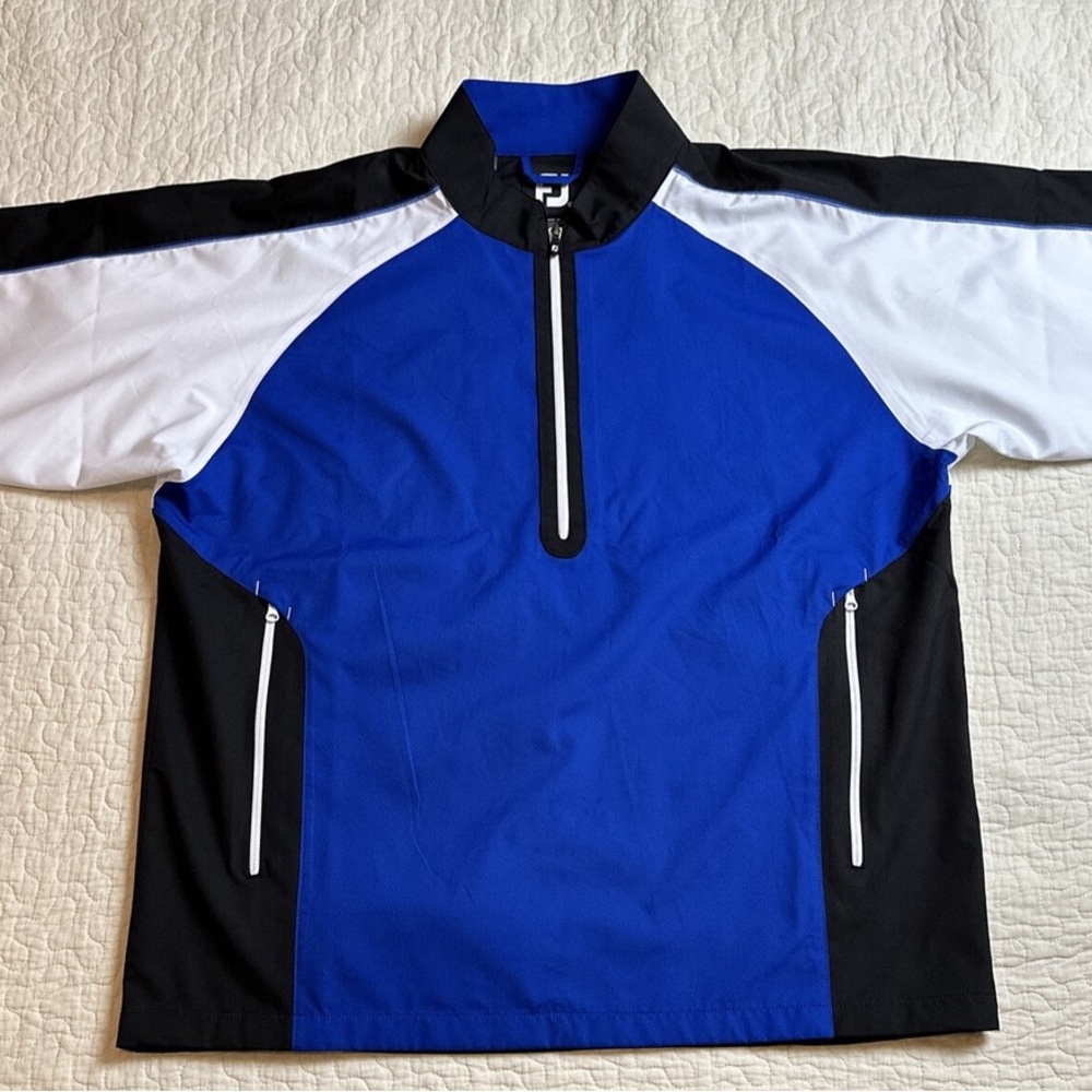 FootJoy Blue and Black Lightweight Jacket